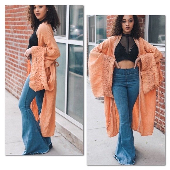 Athena Goddess Kimono Robe Duster - Picture 3 of 8